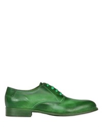 Dark Green Oxford Shoes