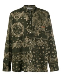 Golden Goose Houston Bandana Print Shirt