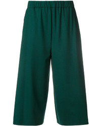 P.A.R.O.S.H. Gather Waist Cropped Trousers