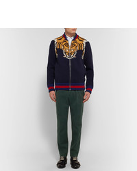 Gucci Tapered Cotton Trousers