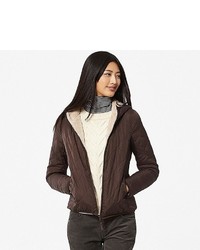 Uniqlo Faux Shearling Quilted Parka