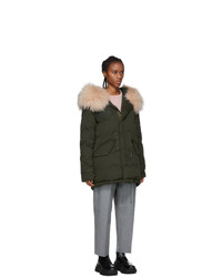 MR AND MRS ITALY Green Down Puffer Parka