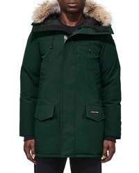 Canada Goose Langford Slim Fit Down Parka With Genuine Coyote