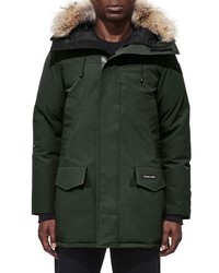 Canada Goose Langford Slim Fit Down Parka With Genuine Coyote