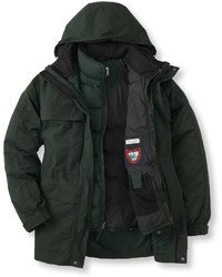 L.L. Bean Maine Wardens 3 In 1 Parka With Gore Tex