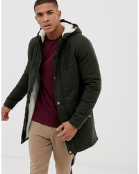 troy Parka Jacket With Borg Inner