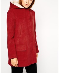 Asos Petite Patched Wool Parka