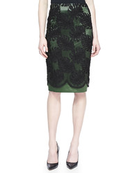 Jason Wu Corded Lace Overlay Skirt