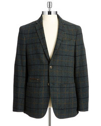 Black Brown 1826 Plaid Tweed Jacket