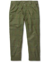 Musto Shooting Check Stretch Tweed Cropped Breeks Trousers