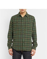 Alex Mill Checked Cotton Flannel Shirt