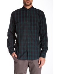 Ourcaste The Kevin Slim Fit Woven Plaid Shirt