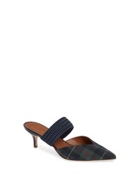 MALONE SOULIERS BY ROY LUWOLT Maisie Plaid Banded Mule
