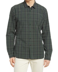 Oliver Spencer Clerkenwell Slim Fit Check Button Up Shirt