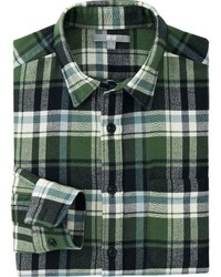 Uniqlo Flannel Check Long Sleeve Shirt