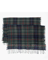 Blanket Scarf In Canton Plaid