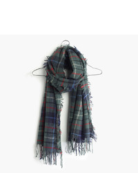 Blanket Scarf In Canton Plaid