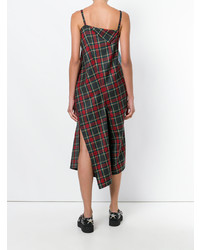 Junya Watanabe Plaid Print And Sequin Panelled Jumpsuit