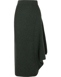 JW Anderson Infinity Ribbed Merino Wool Skirt