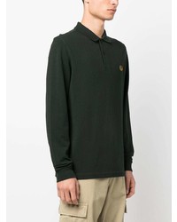 Fred Perry Crest Motif Polo Shirt
