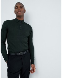 French Connection Fine Gauge Long Sleeve Polo