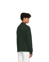 Lacoste Green Classic Long Sleeve Polo