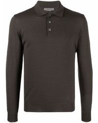 Corneliani Long Sleeve Polo Shirt