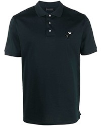 Emporio Armani Eagle Patch Short Sleeve Polo Shirt