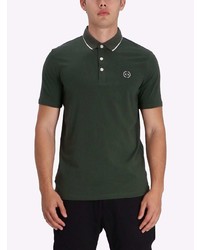 Armani Exchange Embroidered Logo Polo Shirt