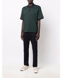 Sacai Embroidered Logo Polo Shirt