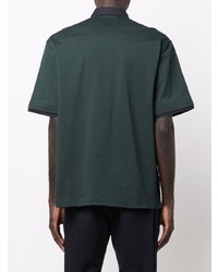 Sacai Embroidered Logo Polo Shirt