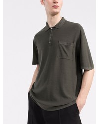 There Was One Fine Knit Polo Shirt