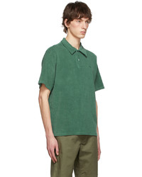 Wood Wood Green Cotton Polo