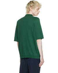 Manors Golf Green Embroidered Polo