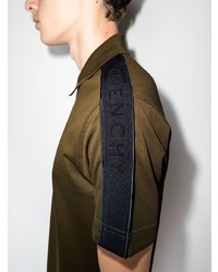 Givenchy Logo Tape Detail Polo Shirt