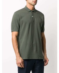 Eleventy Plain Short Sleeved Polo Shirt