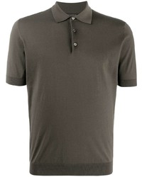 Dell'oglio Plain Short Sleeved Polo Shirt