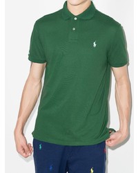 Polo Ralph Lauren Prl Rcycld Msh Earth Ss Polo Grn