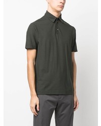 Zanone Short Sleeve Cotton Polo Shirt