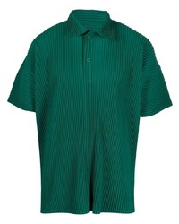 Homme Plissé Issey Miyake Short Sleeve Pliss Polo Shirt