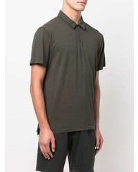 James Perse Short Sleeved Cotton Polo Shirt