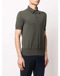 Tom Ford Short Sleeved Knitted Polo Shirt