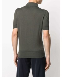 Tom Ford Short Sleeved Knitted Polo Shirt