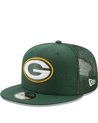 New Era Green Green Bay Packers Classic Trucker 9fifty Snapback Hat At Nordstrom