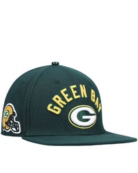 PRO STANDARD Green Green Bay Packers Stacked Snapback Hat