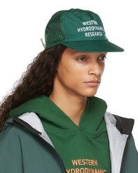 Western Hydrodynamic Research Green Mesh Promotional Cap
