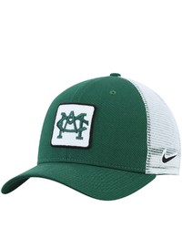Nike Green Michigan State Spartans Classic 99 Alternate Logo Trucker Adjustable Snapback Hat
