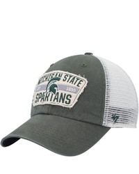 '47 Green Michigan State Spartans Crawford Clean Up Trucker Snapback Hat At Nordstrom