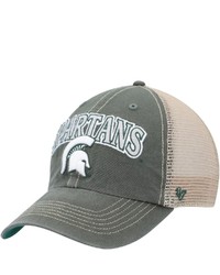 '47 Green Michigan State Spartans Tuscaloosa Trucker Snapback Hat At Nordstrom