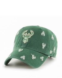'47 Green Milwaukee Bucks Confetti Cleanup Adjustable Hat